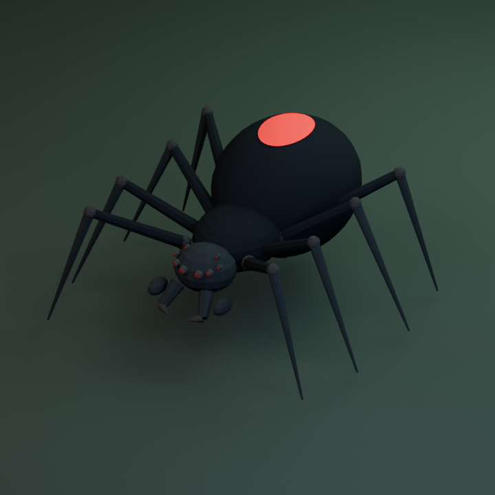 Giant Spider creature render